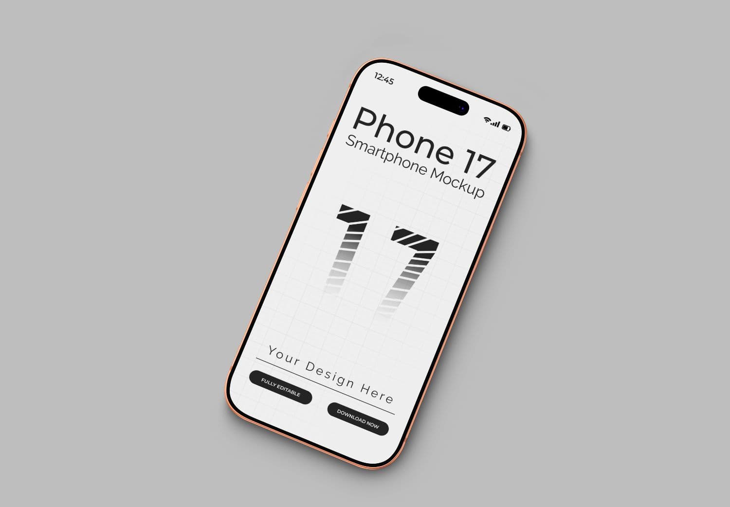 Phone Mockup PSD – Premium Realistic Smartphone Display Presentation