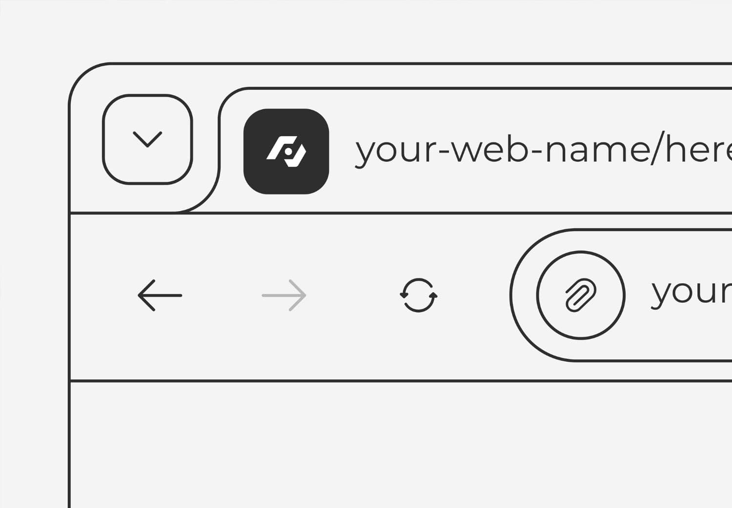 High-End Website Preview UI Template – Modern Browser Mockup Presentation