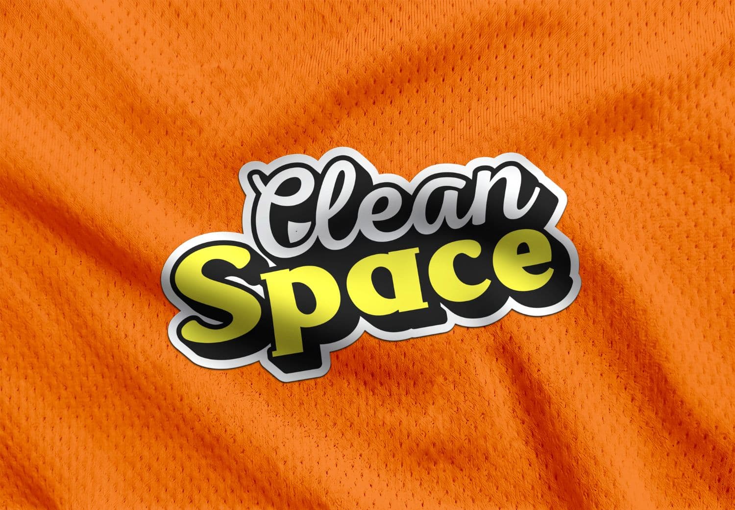 Realistic Logo Branding Effect Mockup
