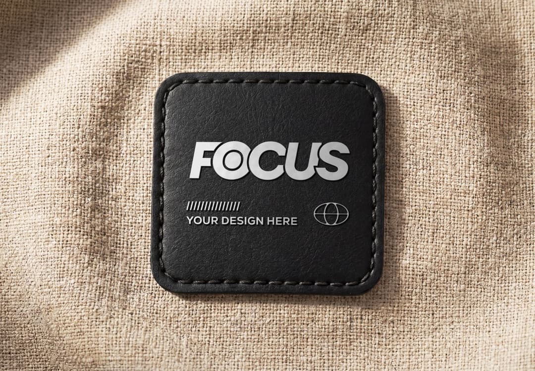Leather Logo Mockup