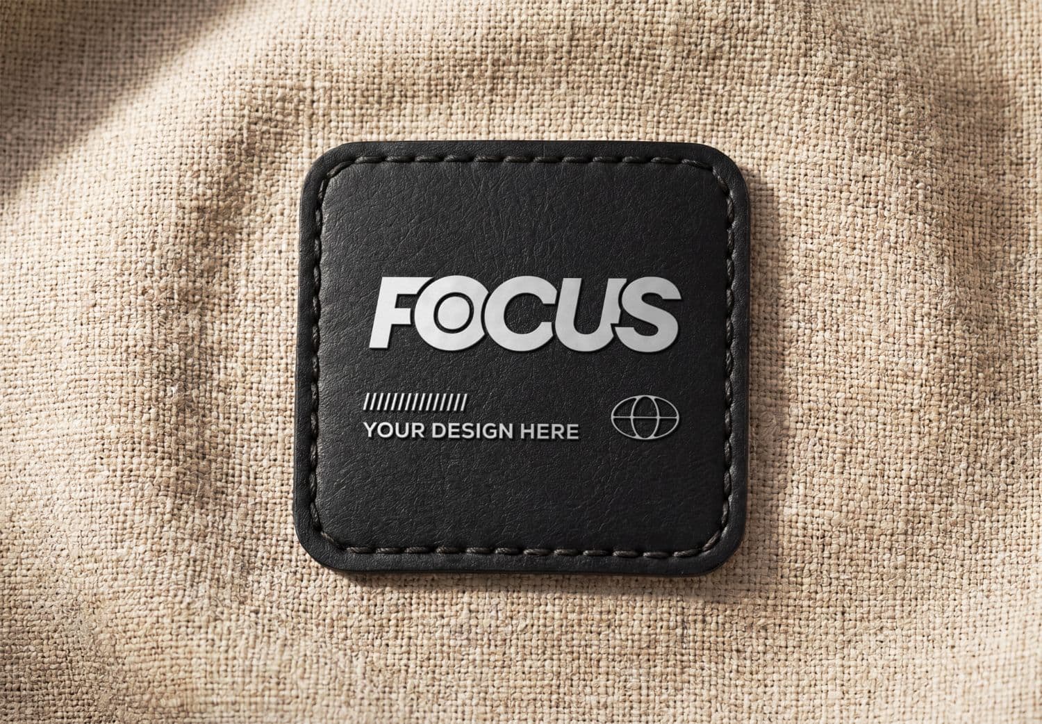 Leather Logo Mockup