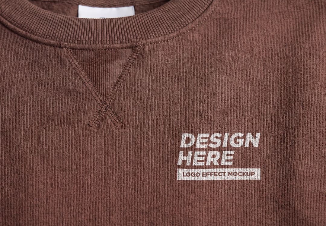 T-Shirt Logo Effect Mockup