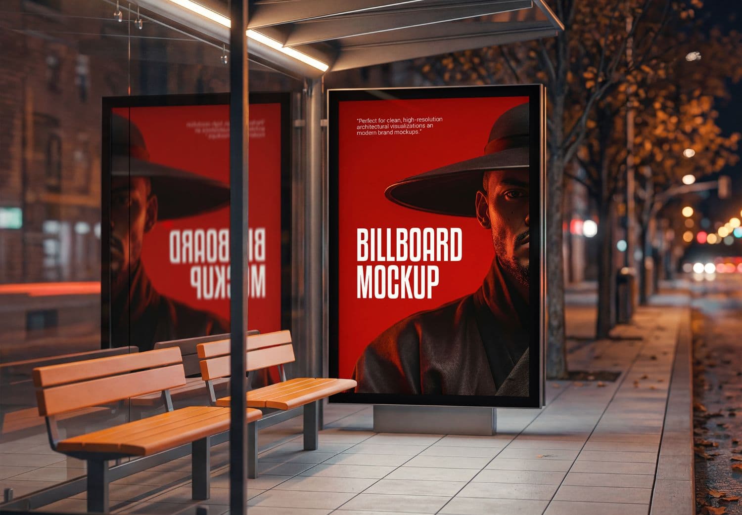 Outdoor Advertising Billboard Mockups