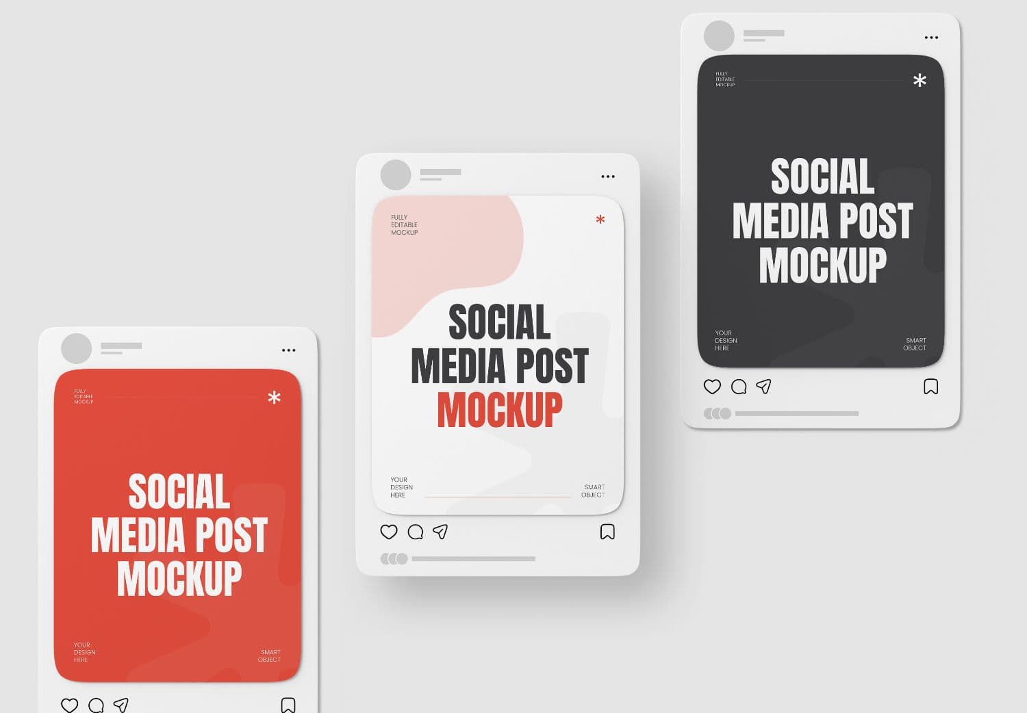 Modern Minimal Social Media Post Mockup
