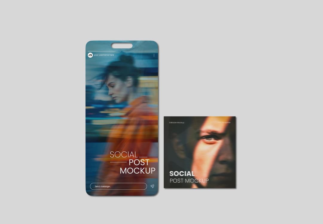 Social Media Story & Post Mockup
