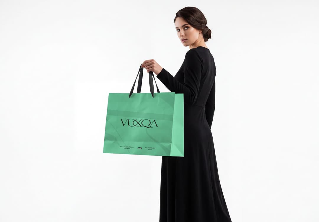 Free Shopping Bag Mockup PSD