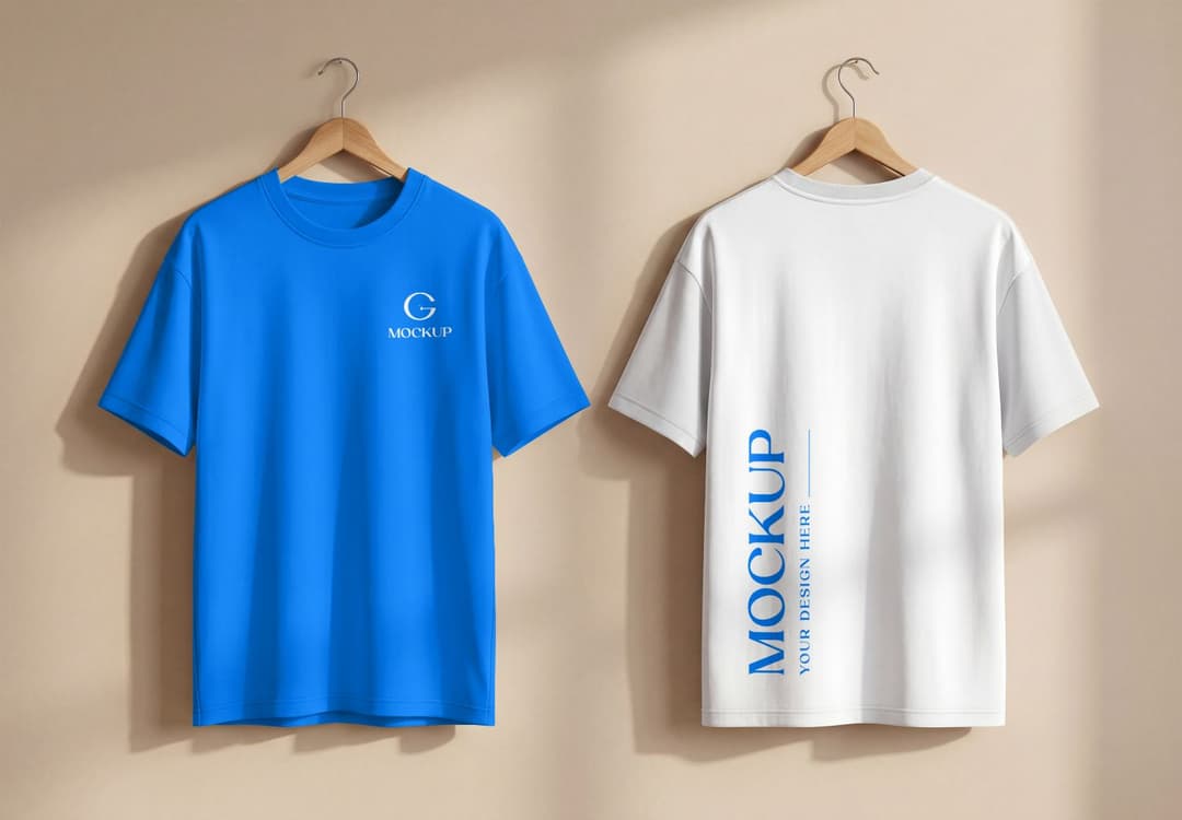 Front & Back T-Shirt Mockups