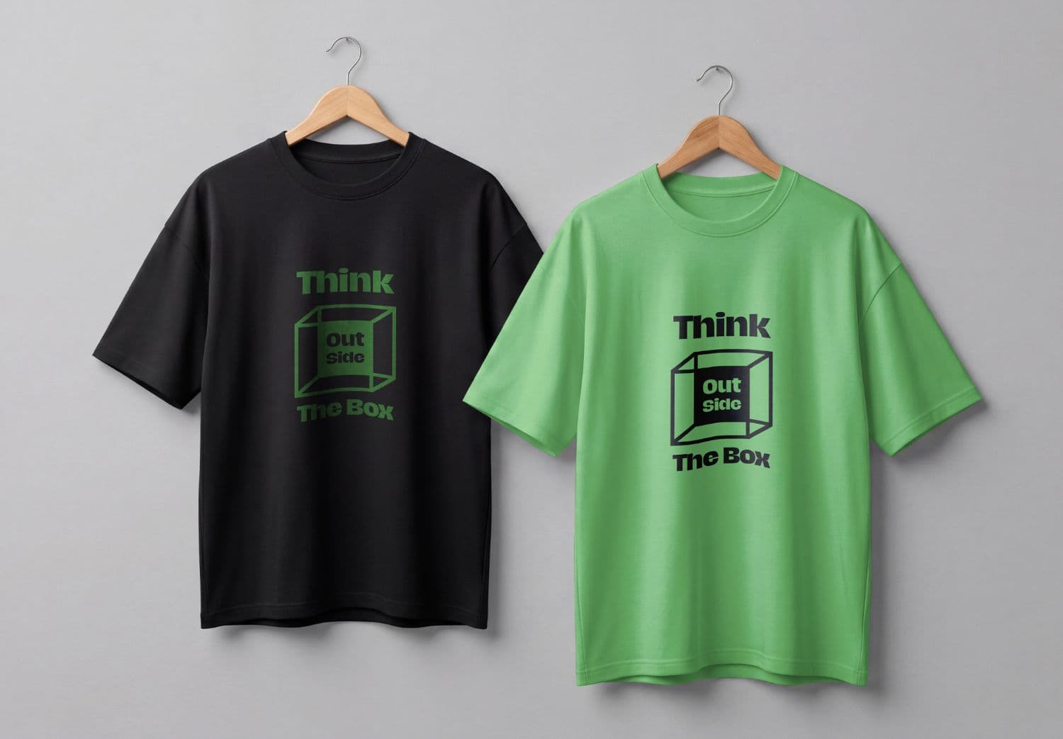 Hanging T-Shirt Mockup Collection