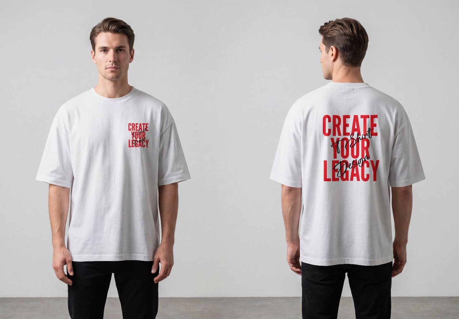Men's T-Shirt Mockup