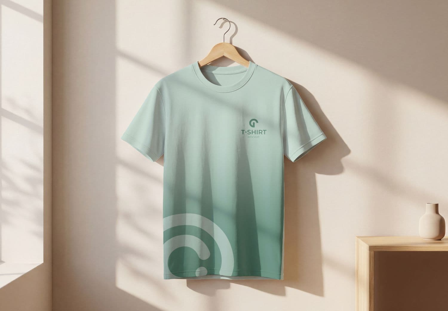 Minimalist T-Shirt Display Mockup PSD | MockupHive