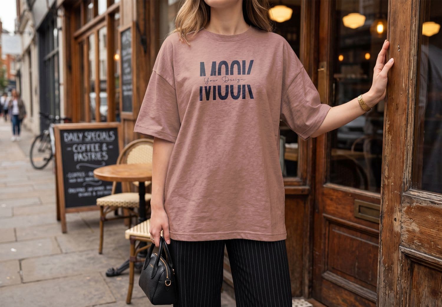 Oversized T-Shirt Mockup | MockupHive