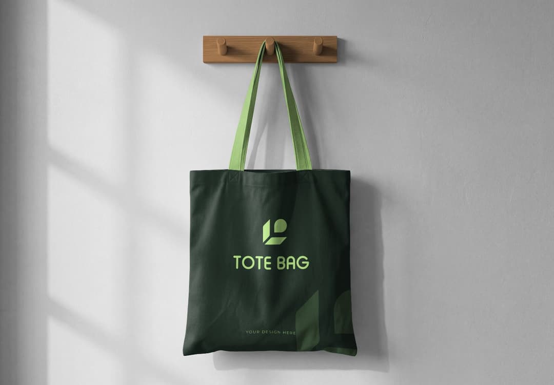 Hanging Tote Bag Mockup