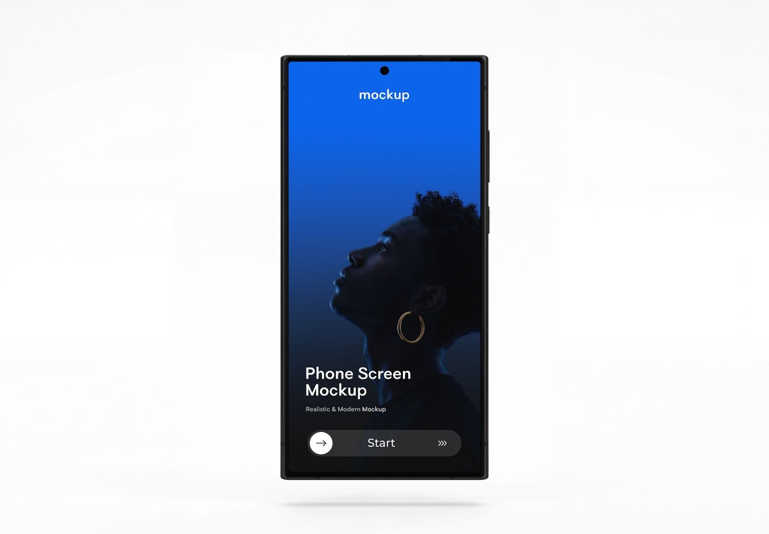 Realistic Phone Screen Mockup