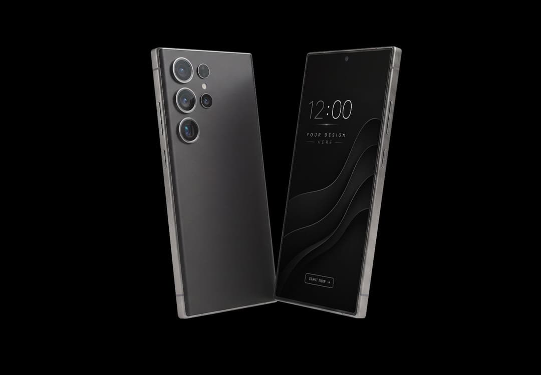 Front & Back Smartphone Mockup
