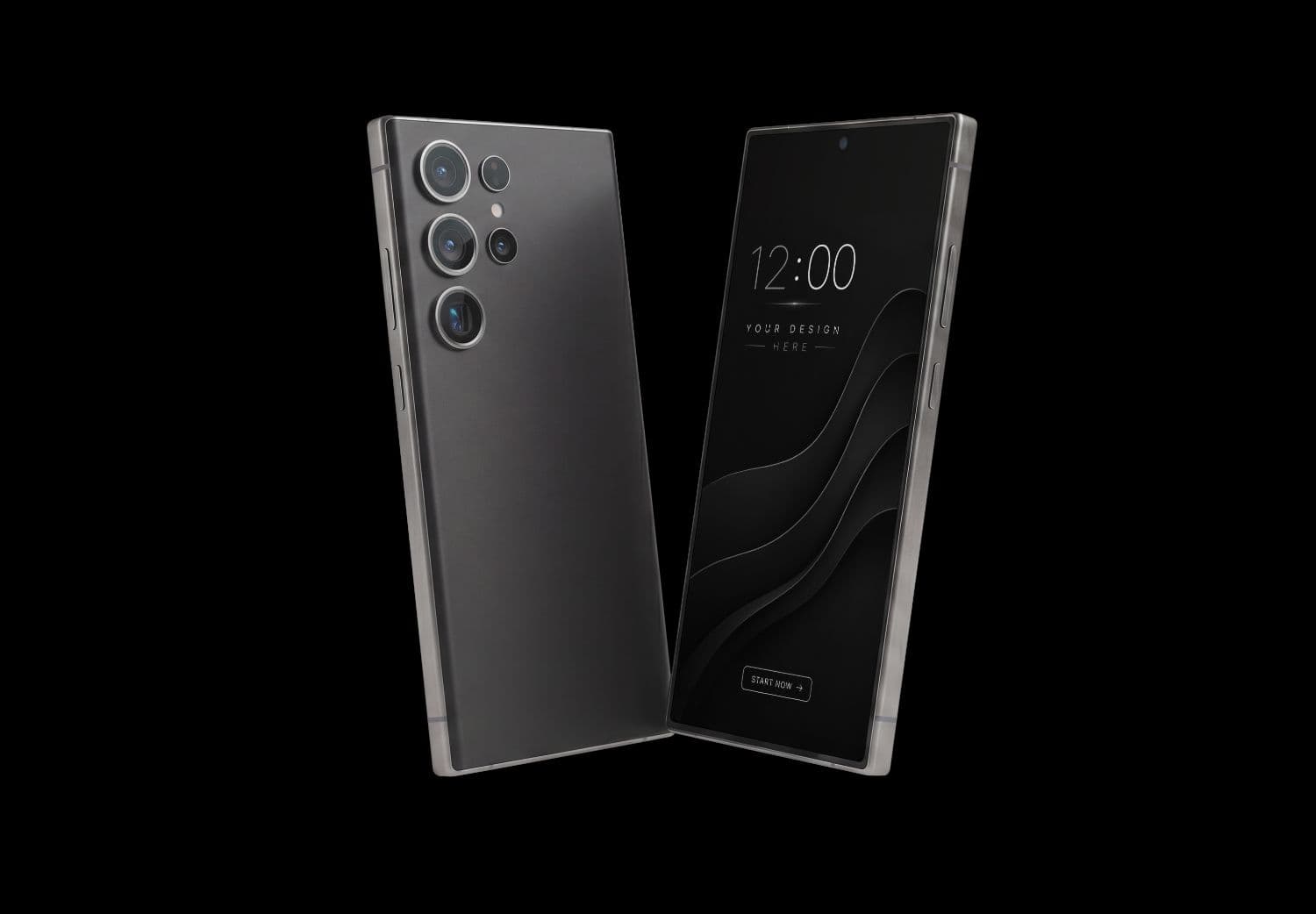 Front & Back Smartphone Mockup