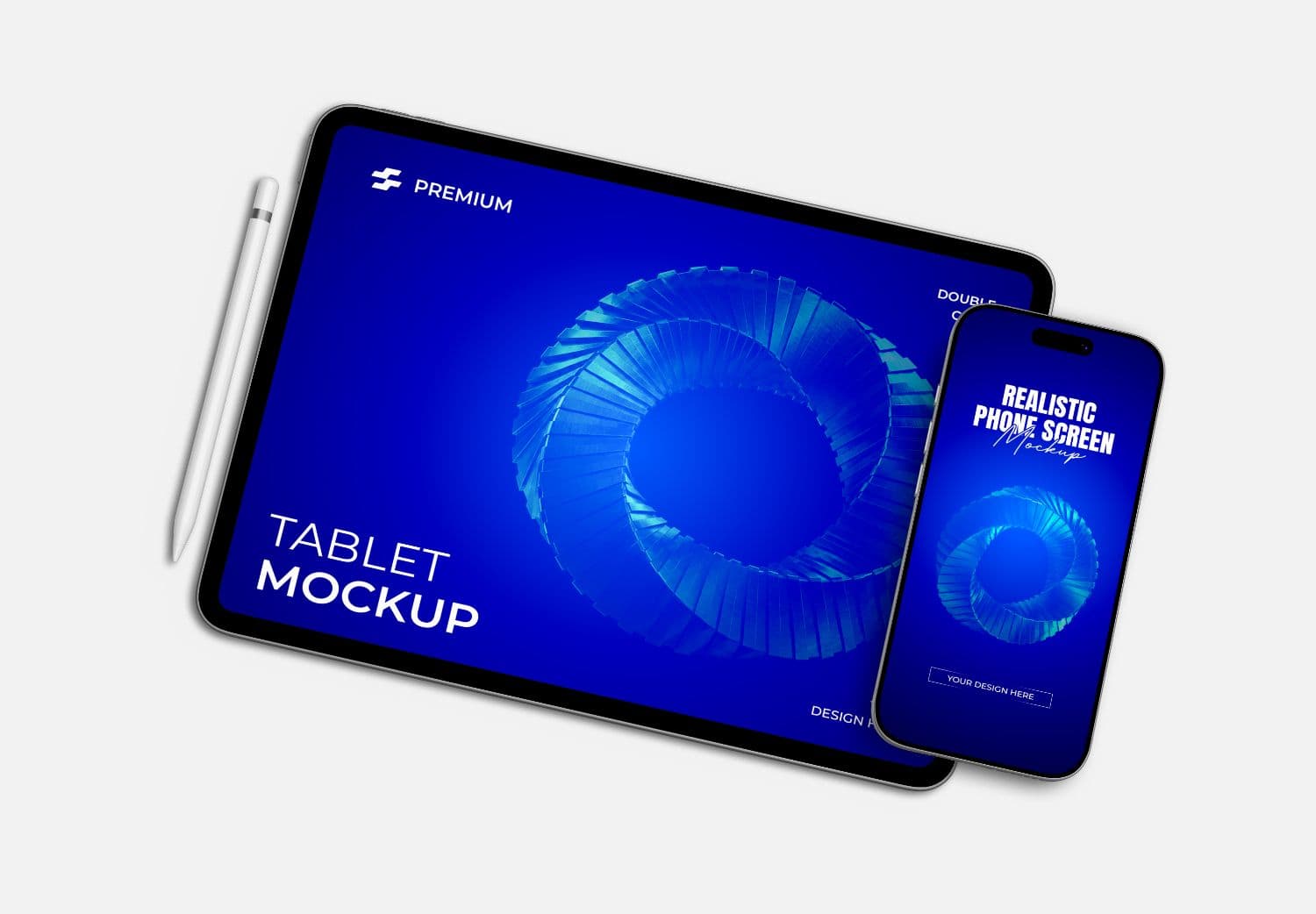 Tablet and Mobile Device Presentation Mockup